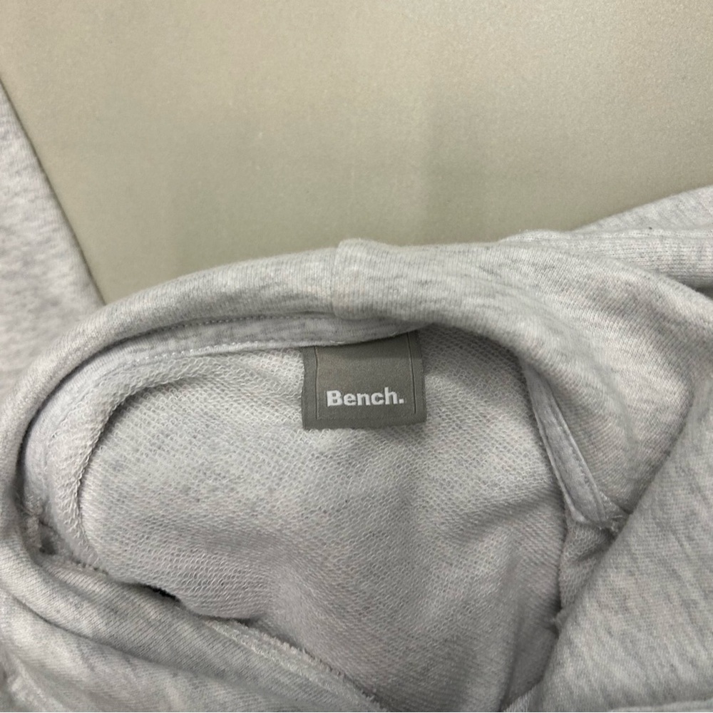 Bench light grey  sweatshirt hoodie, size S - Picture 6 of 12